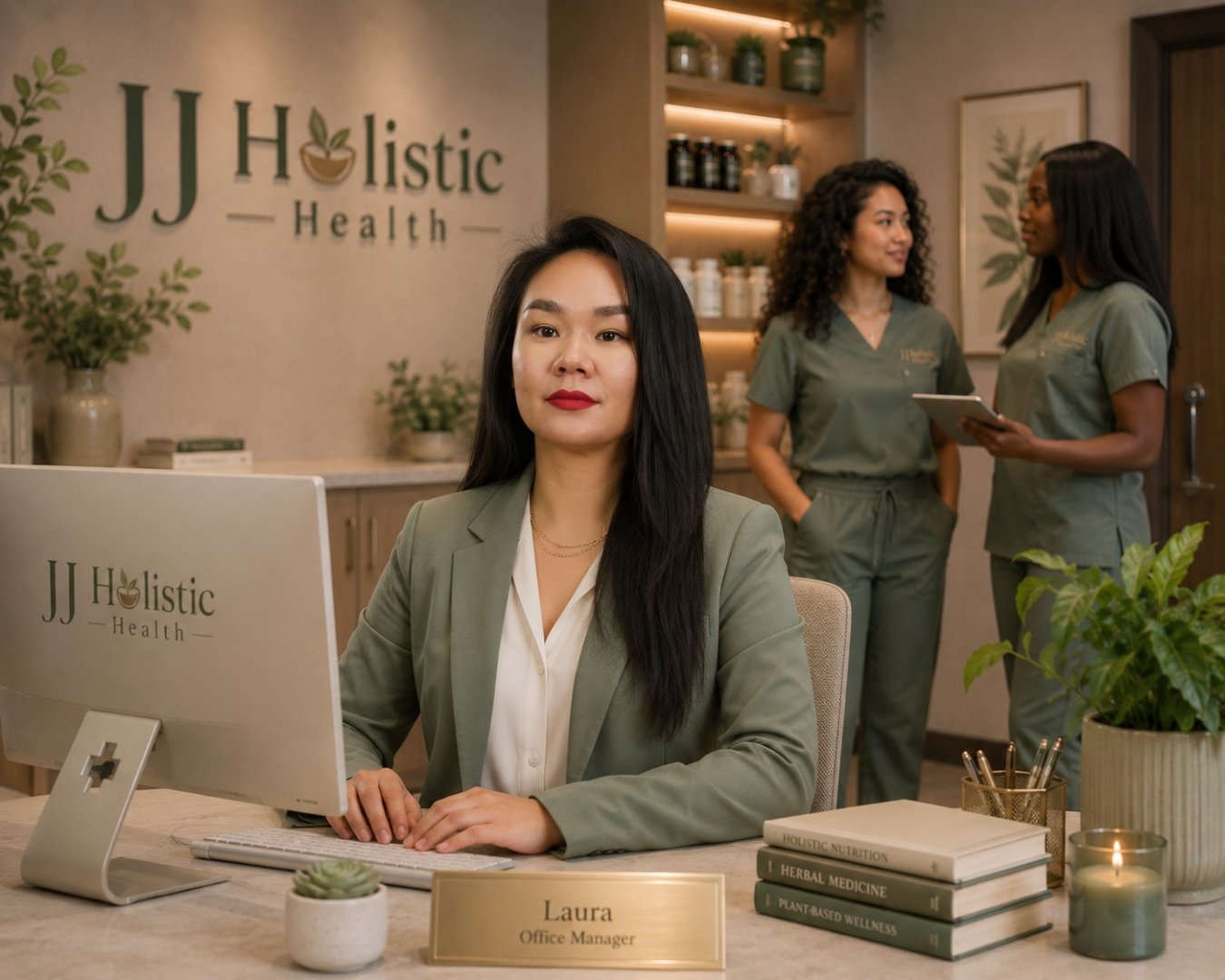 Laura Ann, Office Manager at J&J Holistic